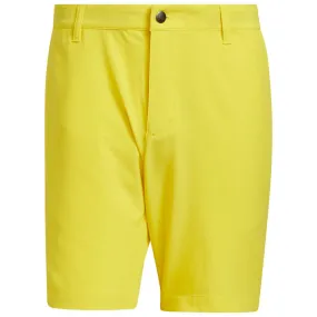 adidas Ultimate 365 8.5" Shorts - Impact Yellow Fleece Lining Mood Wear