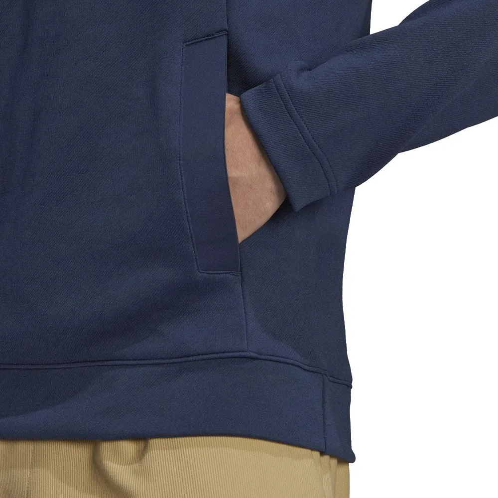 Outer Chill Piece Oversized style adidas 1/4 Zip Statement Jacket - Crew Navy