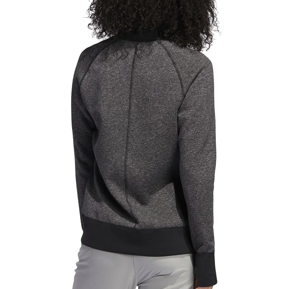 adidas Reversible Full Zip Jacket - Black Anti Static Weave Detachable Hood