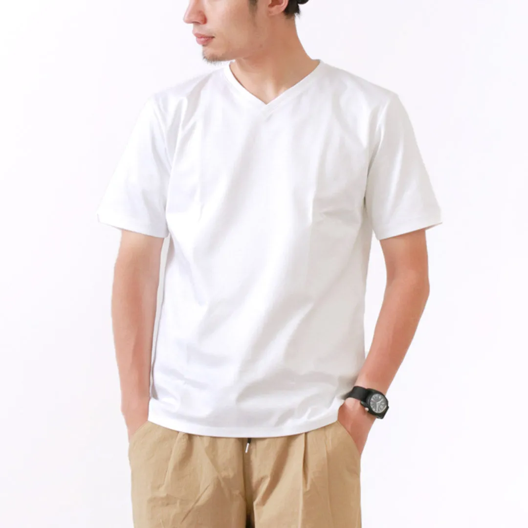 RE MADE IN TOKYO JAPAN / V-Neck Tokyo Made Dress T-Shirt Casual Layer Look