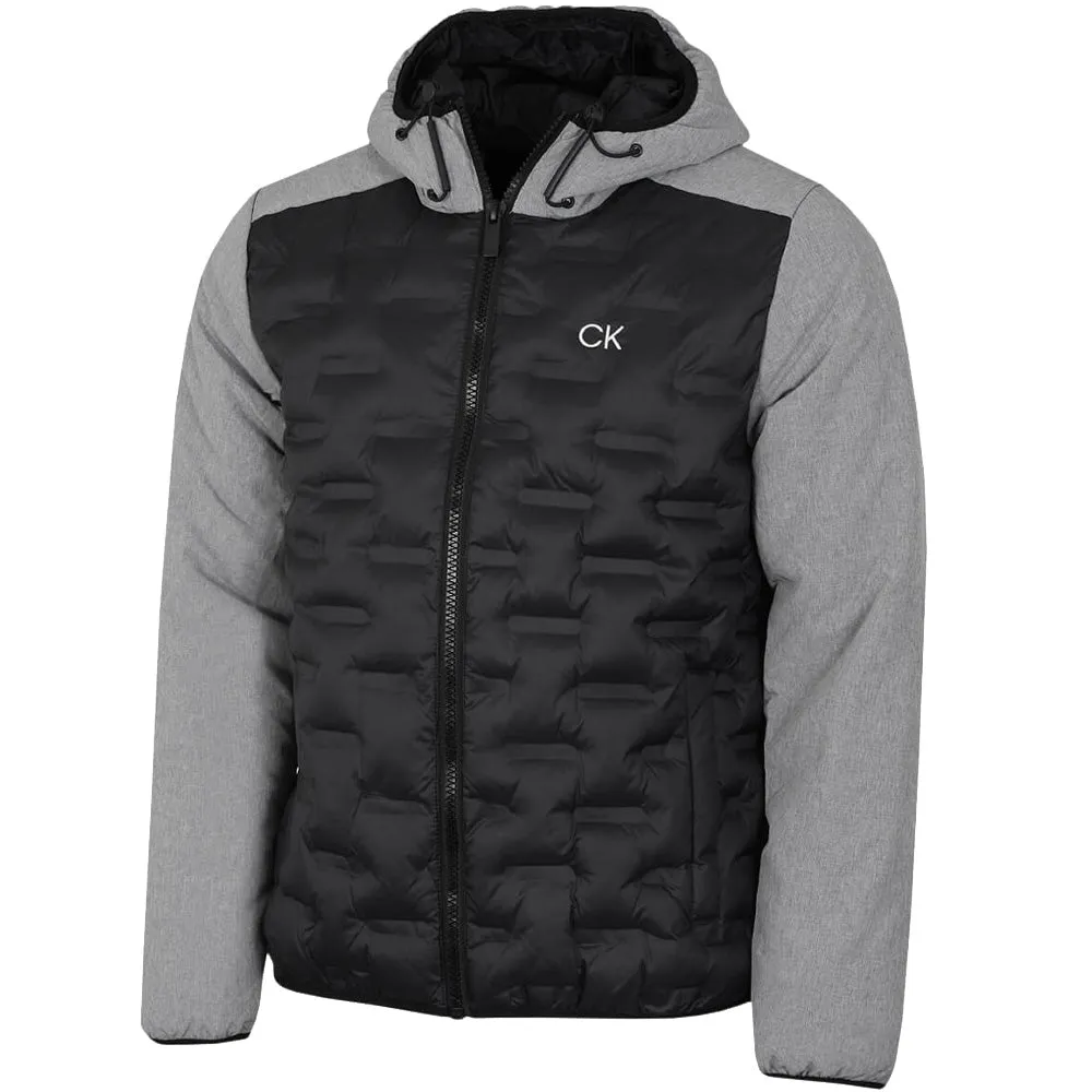 Elastic cuffs Sealed Seam Construction Calvin Klein Bridgeport Padded Jacket - Grey Marl/Black