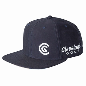 Outdoor Party Cleveland CG Flatbill Camo Cap - Navy