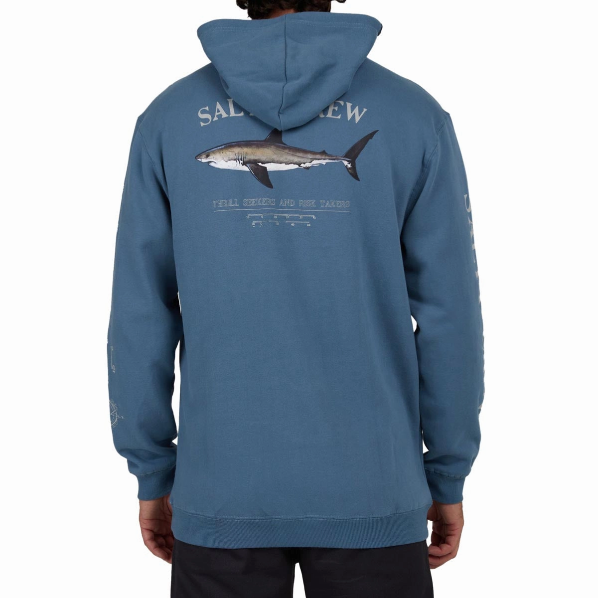 Salty Crew Bruce Hoodie - Slate Matching Set Street Look Wear