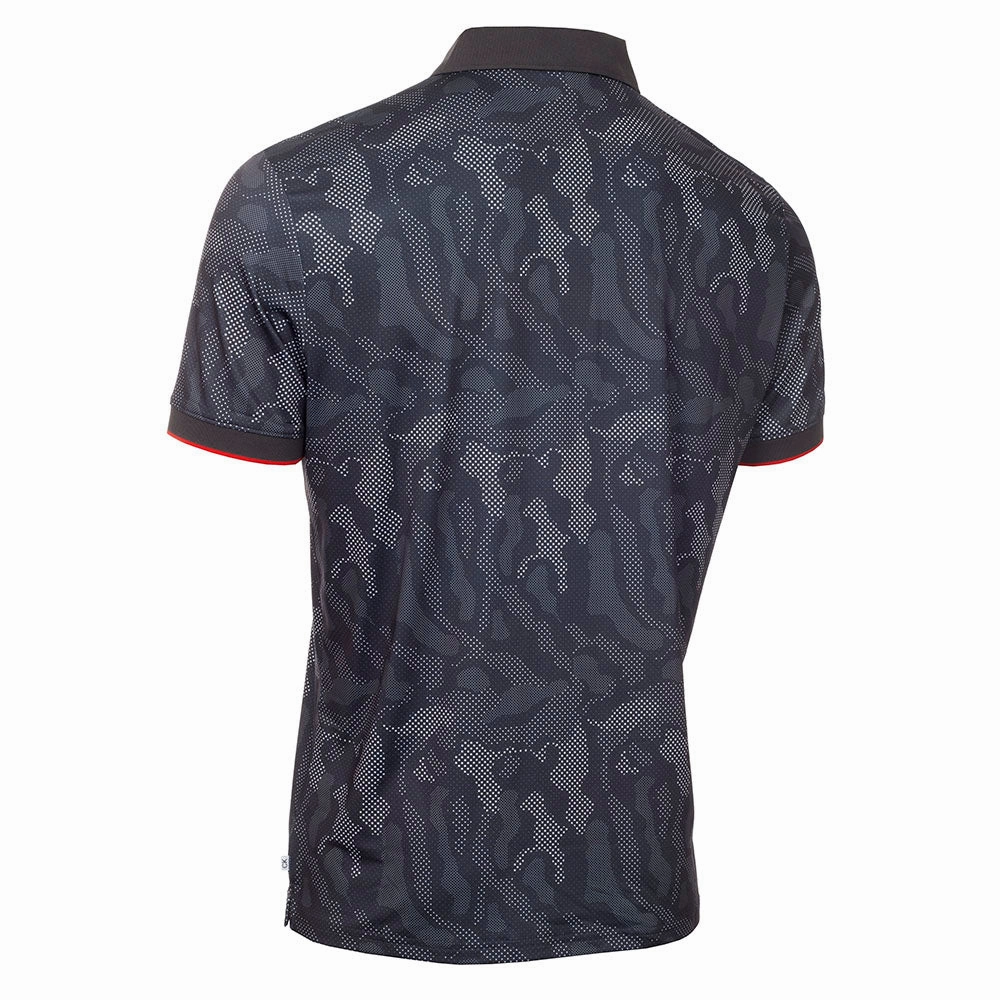 SoftenedTexturedWeave Street Style Calvin Klein Course Print Polo Shirt - Urban