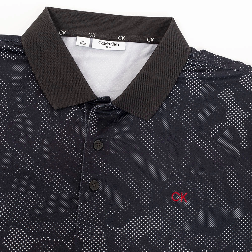 Office Wear Casual Essentials Wear Calvin Klein Course Print Polo Shirt - Urban