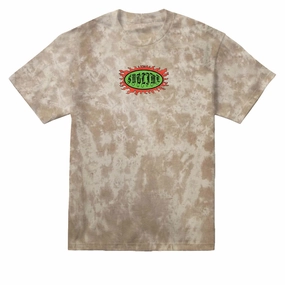 Comfort and Breathable Primitive x Sublime Zine T-Shirt - Sand