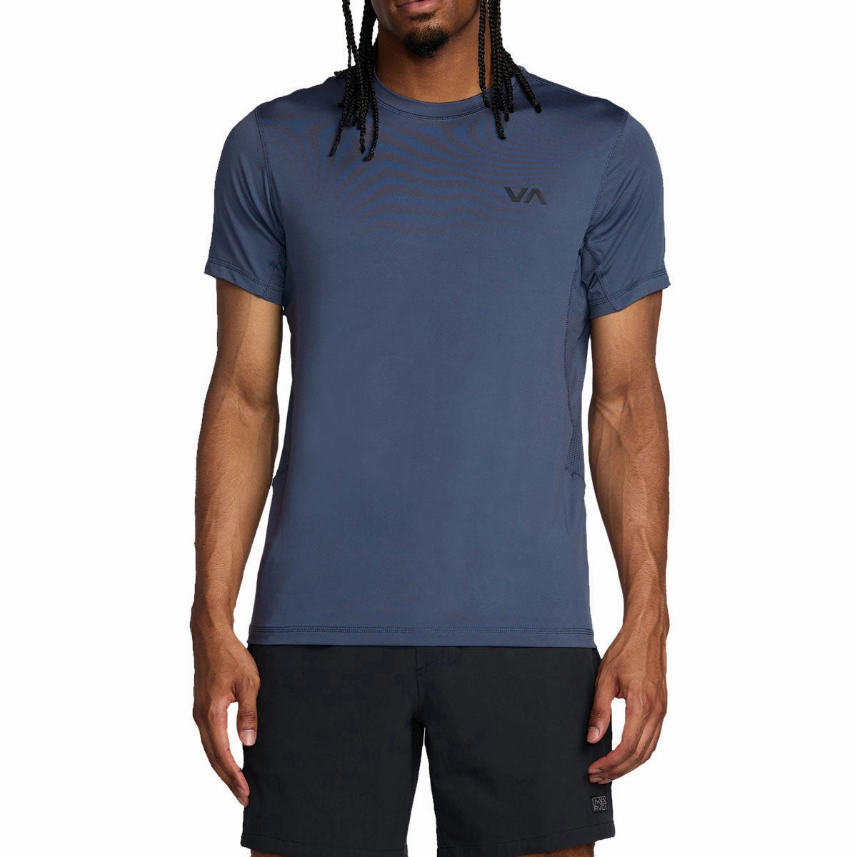 RVCA Sport Vent Sleeve T-Shirt - Ink Easy Layer