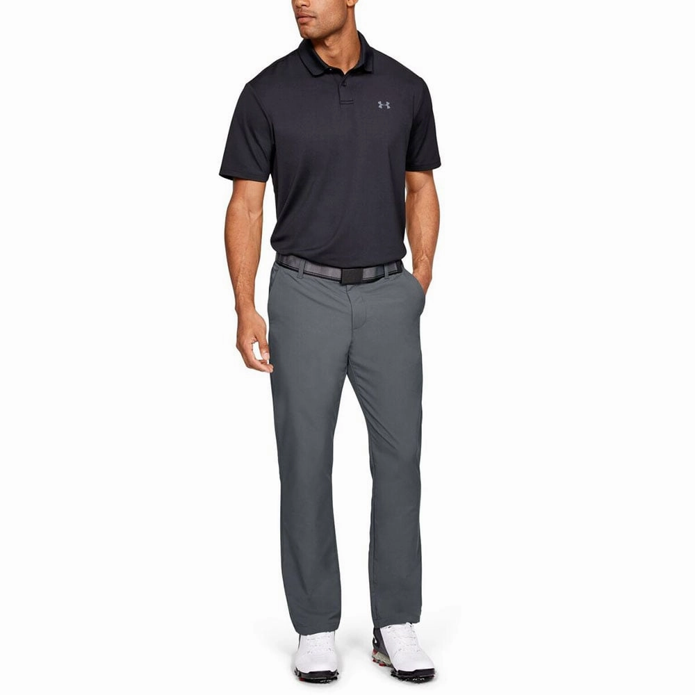 Under Armour EU Performance Taper Trousers - Pitch Grey Chill Mode FlexibleKneePanels
