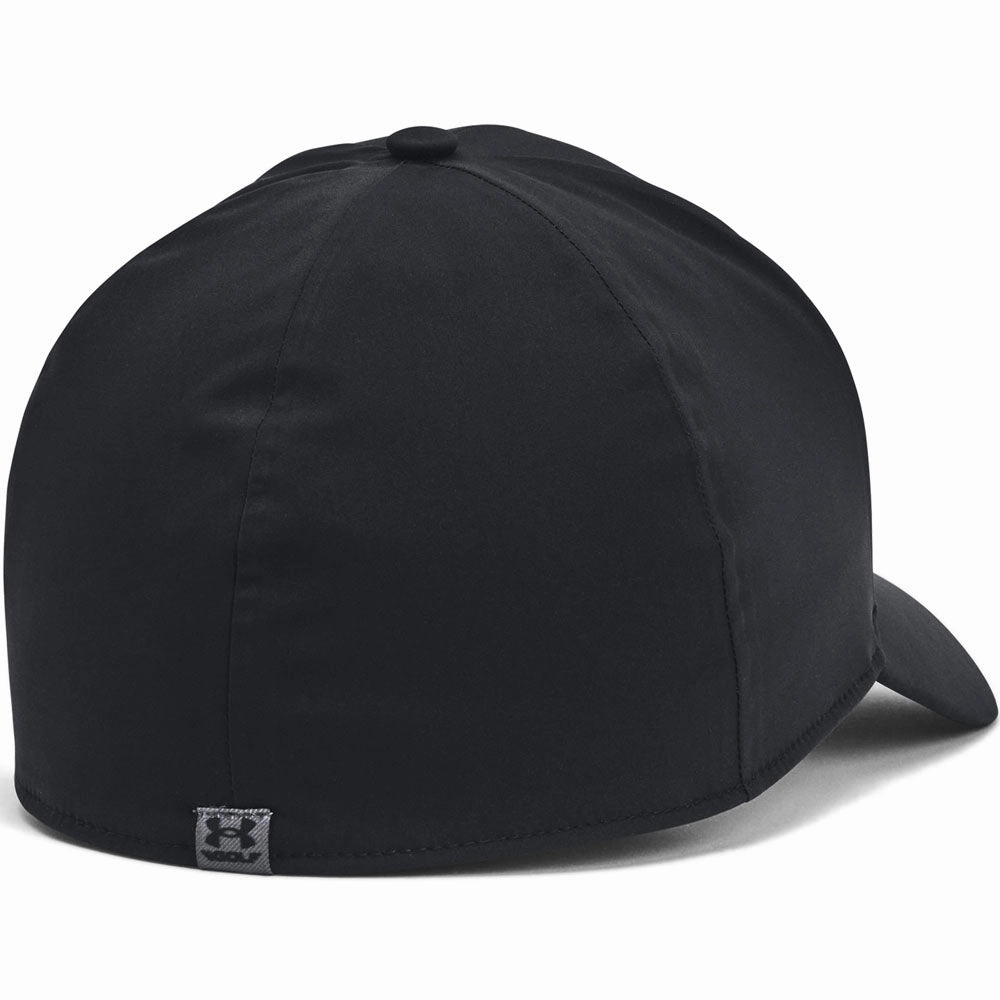 Under Armour Driver Rain Stretch Waterproof Cap - Black High Comfort Cooling Technology