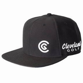 Trend Ready Cleveland CG Flatbill Camo Cap - Black
