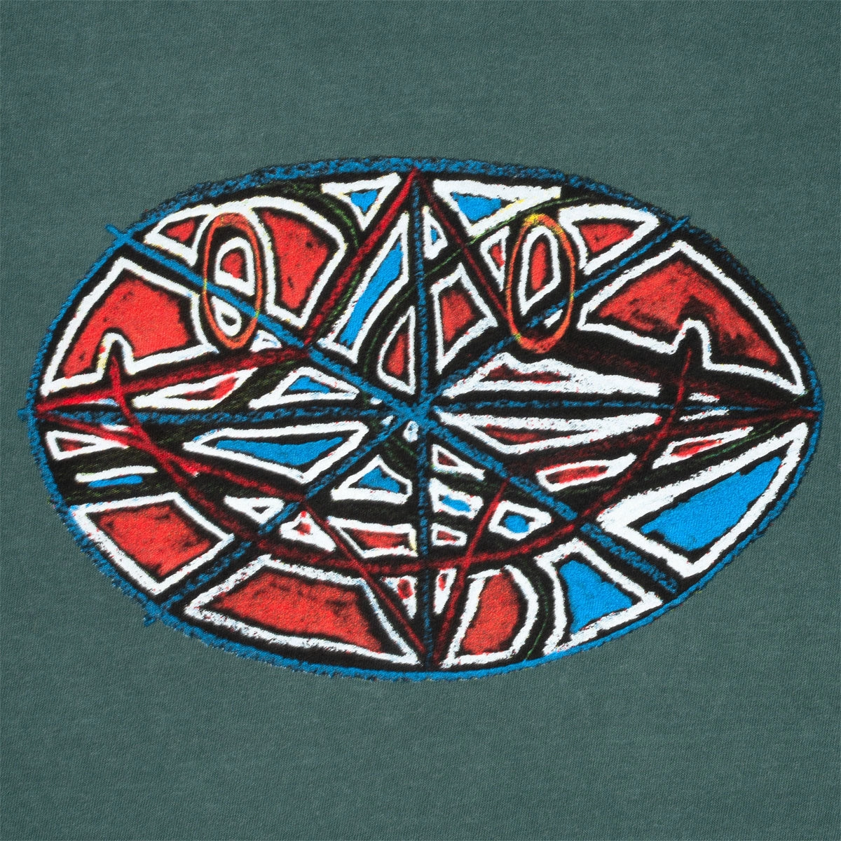 Limosine Life Is Good T-Shirt - Pigment Dyed Blue Spruce Cool Weather Wear All-day style