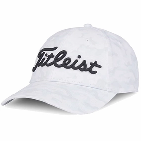 Flexible Wear Titleist Players Performance Cap - White/Camo