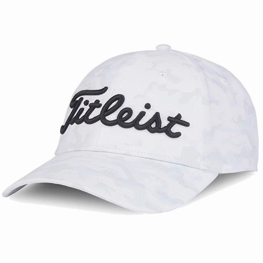 Flexible Wear Titleist Players Performance Cap - White/Camo
