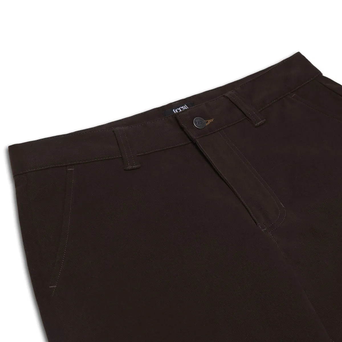 Flexible Material CCS Relaxed Stretch Chino Pants - Brown