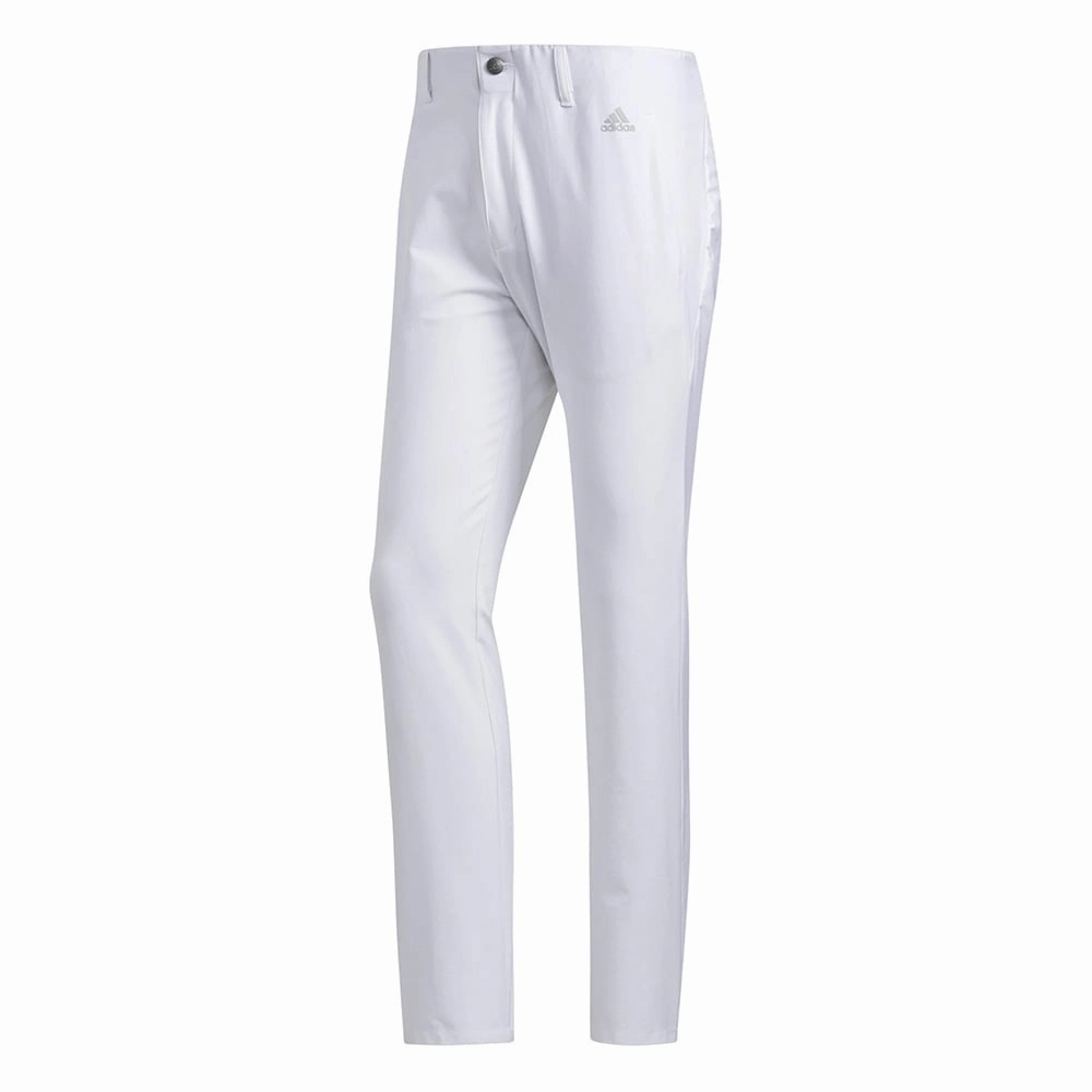 adidas Ultimate365 3-Stripes Tapered Trousers - White Tight Waist
