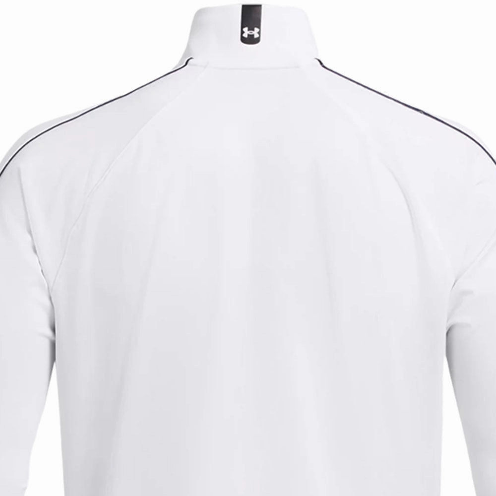 Under Armour Storm Midlayer 1/2 Zip Pullover - White/Midnight Navy/White design trend Layer Active