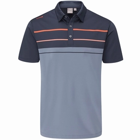 Lightweight Construction Ping Staton Polo Shirt - Greystone