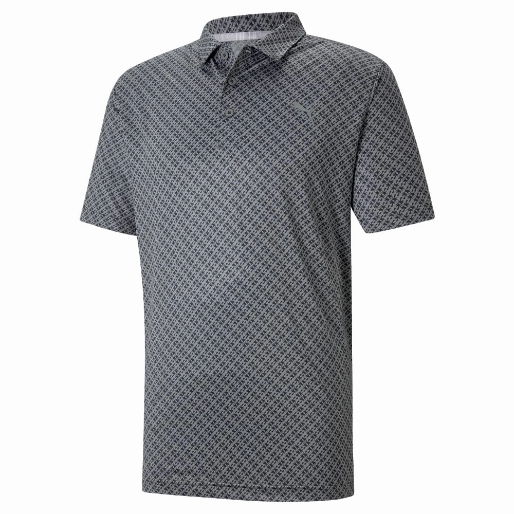 Puma MATTR Leucadia Polo Shirt - Puma Black/Quiet Shade Adult sophistication