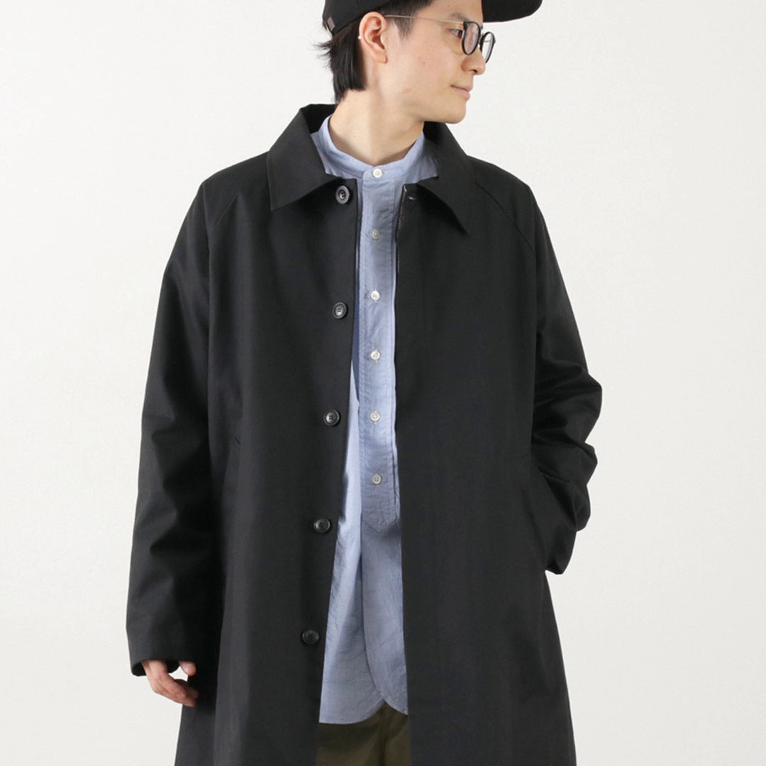 ROCOCO / High Density fabric Balmacaan Coat Body Mapped Ventilation Many Pockets
