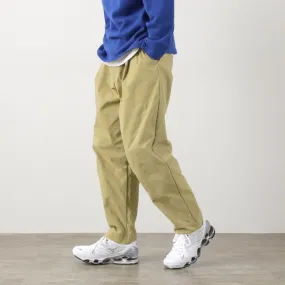 AND WANDER / Nylon Chino Tucked Tapered Pants Modern Wear