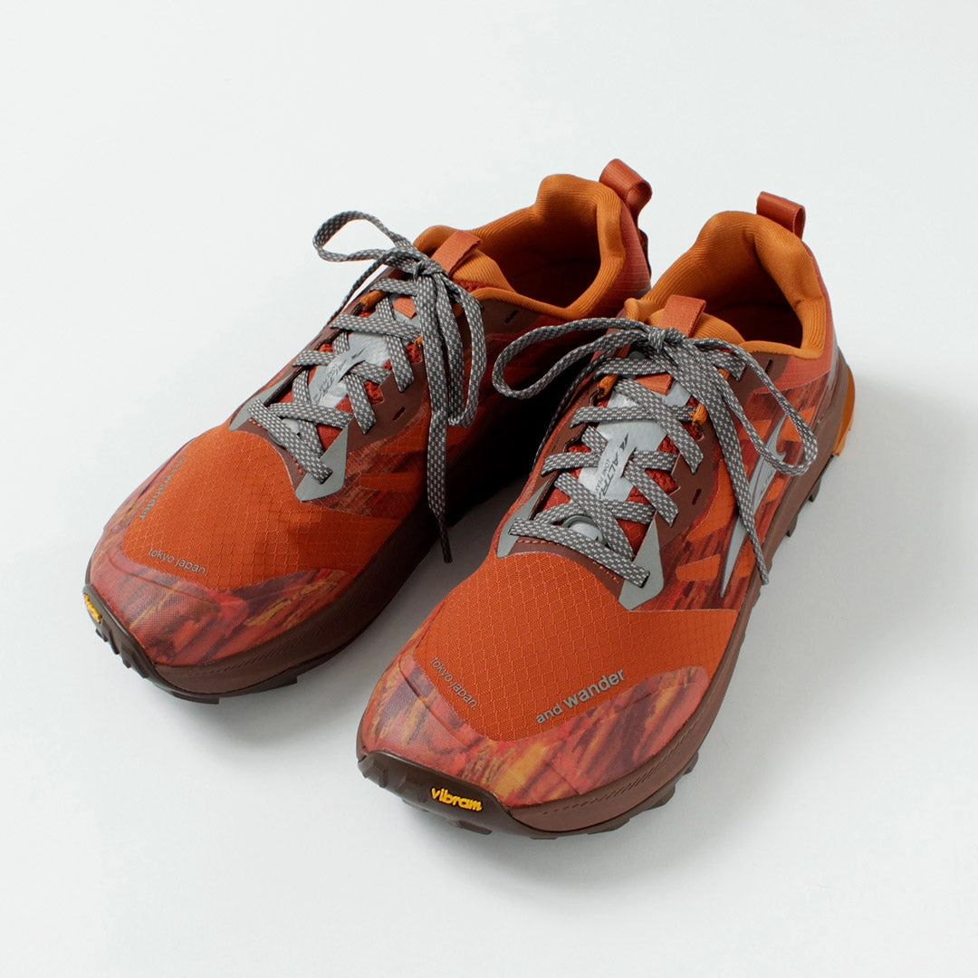 AND WANDER / Altra Collaboration Lone Peak 9 Plus Sneakers Temperature Regulating Fabrics LongLasting