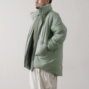 AND WANDER / Top Fleece Coat Bonded Hemline Hidden Storage Compartment