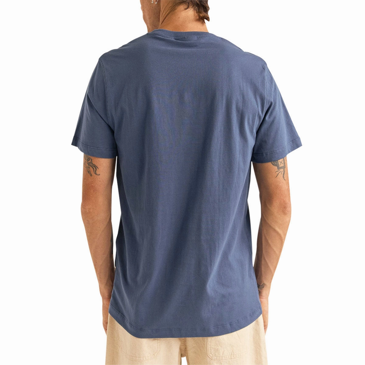 Rhythm Brand T-Shirt - Navy QuickDryTechnology Anti Shrinkage Treatment