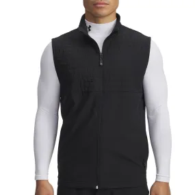 Under Armour Drive Pro Gilet - Black/Black Cycling wear Secure Storage Pockets