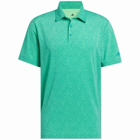 adidas Ultimate365 Mini Bunker Polo Shirt - Lime Burst Stylish Design