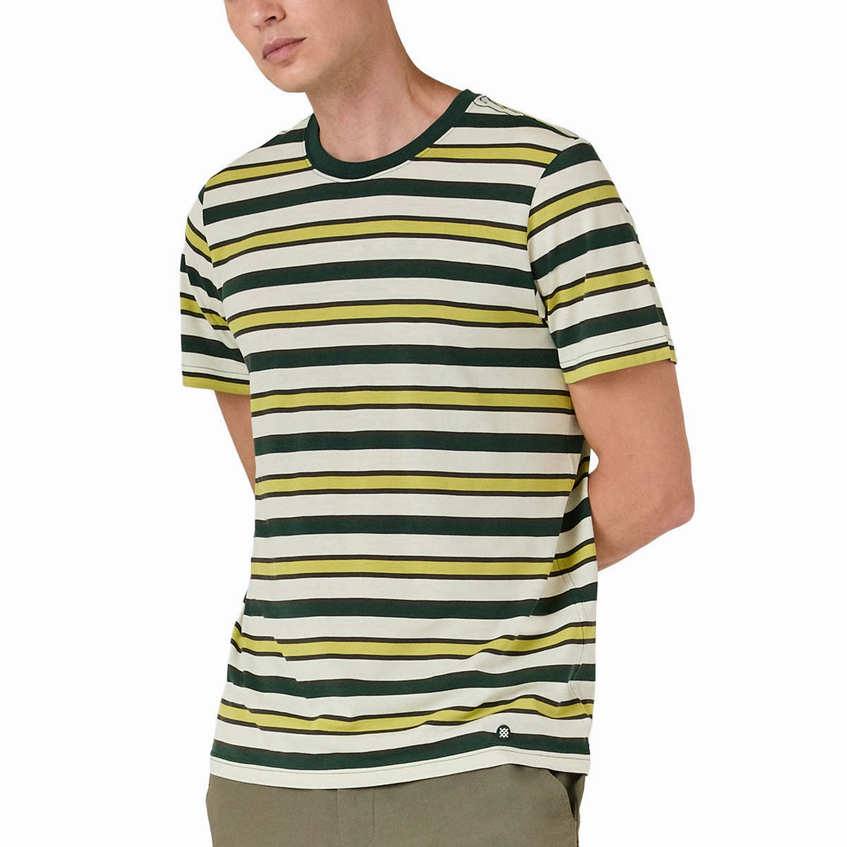 Stance Premiere T-Shirt - Pine Yarn Dyed Fabric Tubular Knit Structure
