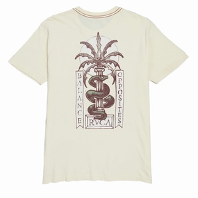 RVCA Serpent T-Shirt - Ceramic Premium Comfort Bohemian freedom