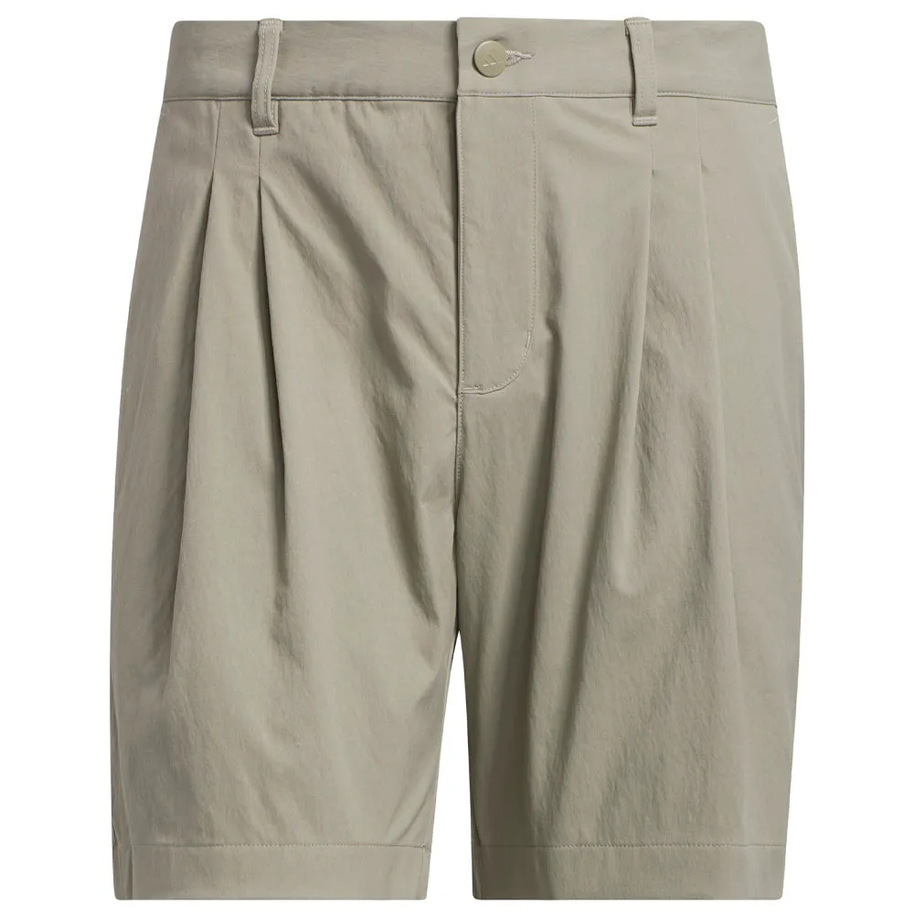 Clean Fabric adidas Go-to Pleated 7-inch Short - Putty Beige