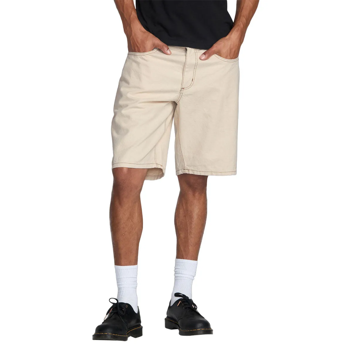 adult clothing RVCA Dayshift 5 Pocket 21 Shorts - Ceramic