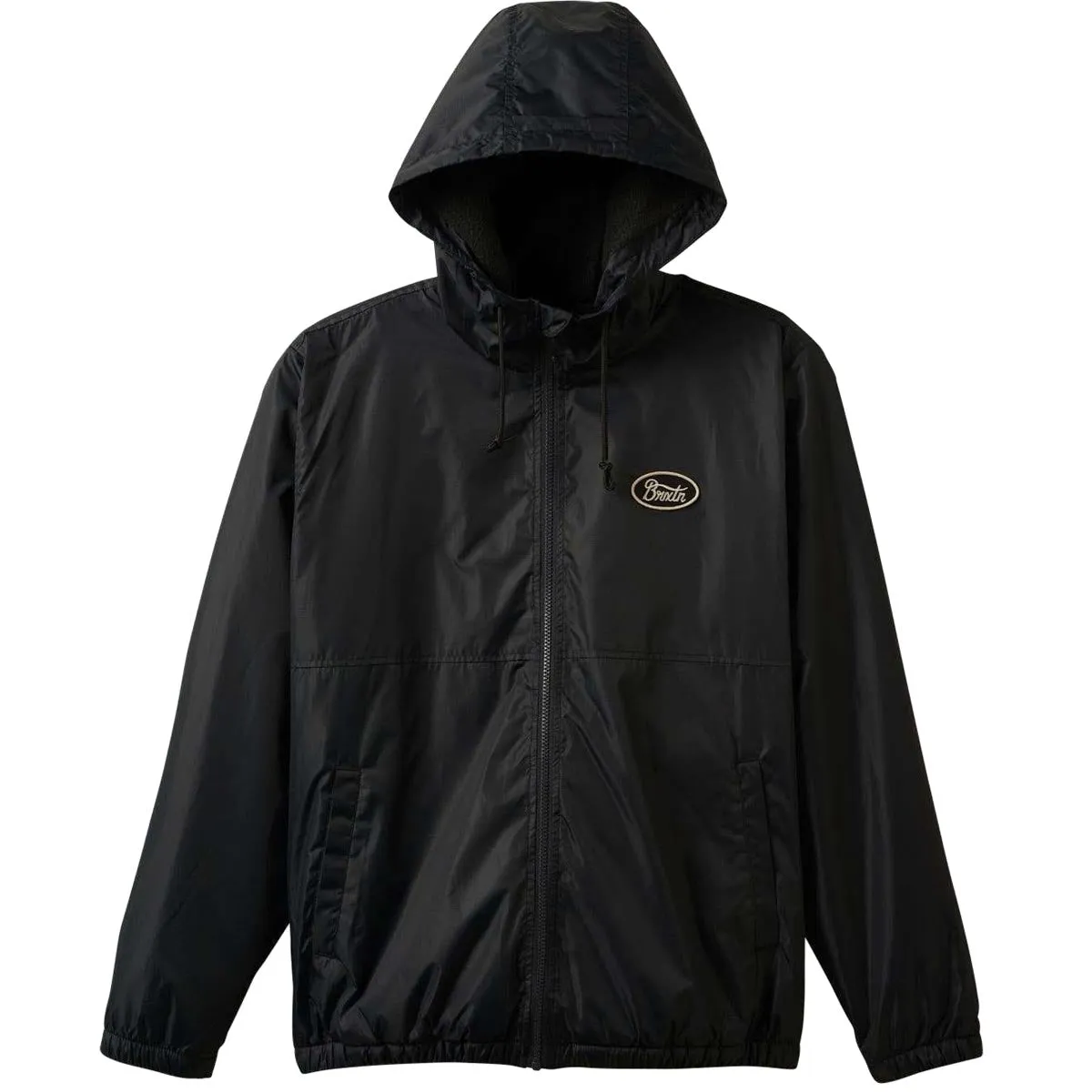 Brixton Claxton Parsons Lined Jacket - Black Wardrobe Essential Durable Water Repellent Finish