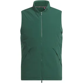 hypoallergenic adidas Ultimate365 Tour Frostguard Padded Vest - Collegiate Green