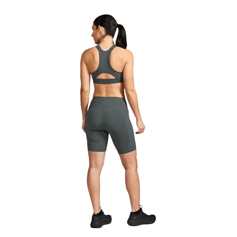 Janji Women's 7" Pace Short in Ridgeline SS25 Adjustable Waistband