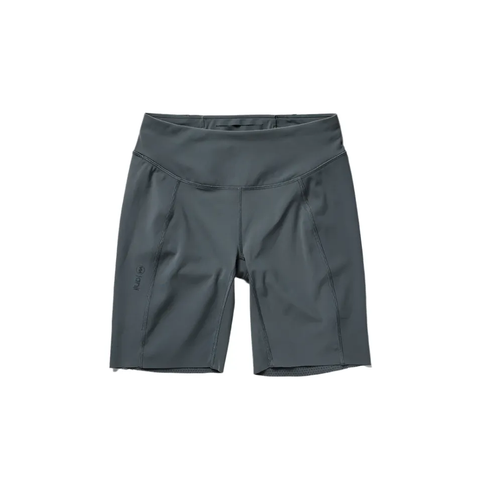 Wrinkle Free Weave Fashion Fit Janji Women's 7" Pace Short in Ridgeline SS25