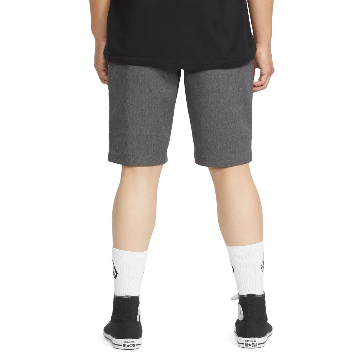 Luxury Feel Volcom Frickin Modern Stretch 21 Shorts - Charcoal Heather 2025