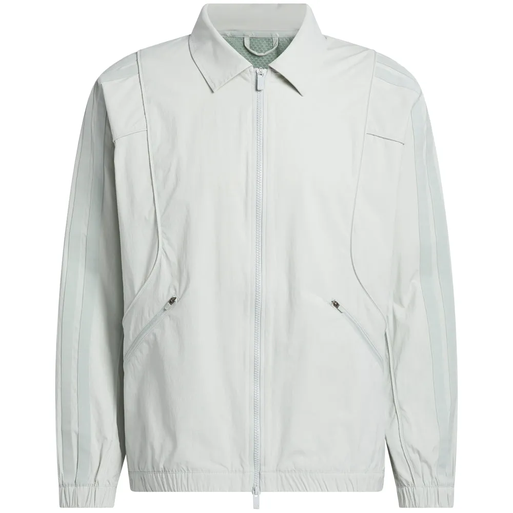 Soft Comfort Design adidas Beyond The Course Full Zip Jacket - Wonder Silver
