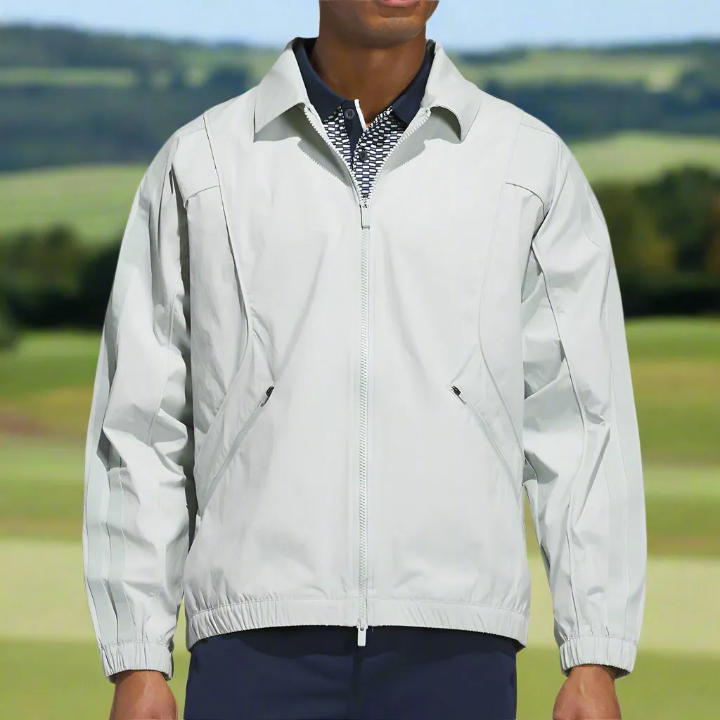 adidas Beyond The Course Full Zip Jacket - Wonder Silver CompressionPackableFabric