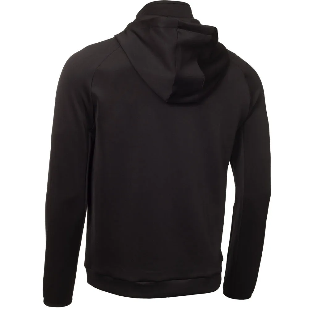 Easy Fit Calvin Klein Fracture Hooded Full Zip Jacket - Black