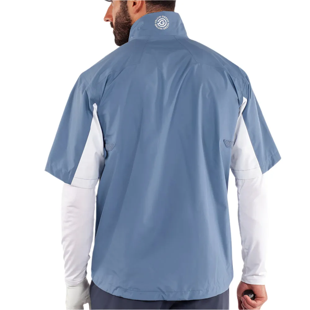 All Ground LowProfile Design Galvin Green Air Waterproof Jacket - Moonlight Blue/White