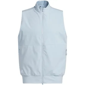 adidas Ultimate365 Tour Gilet - Wonder Blue Windproof Barrier Expandable Waist Adjustment