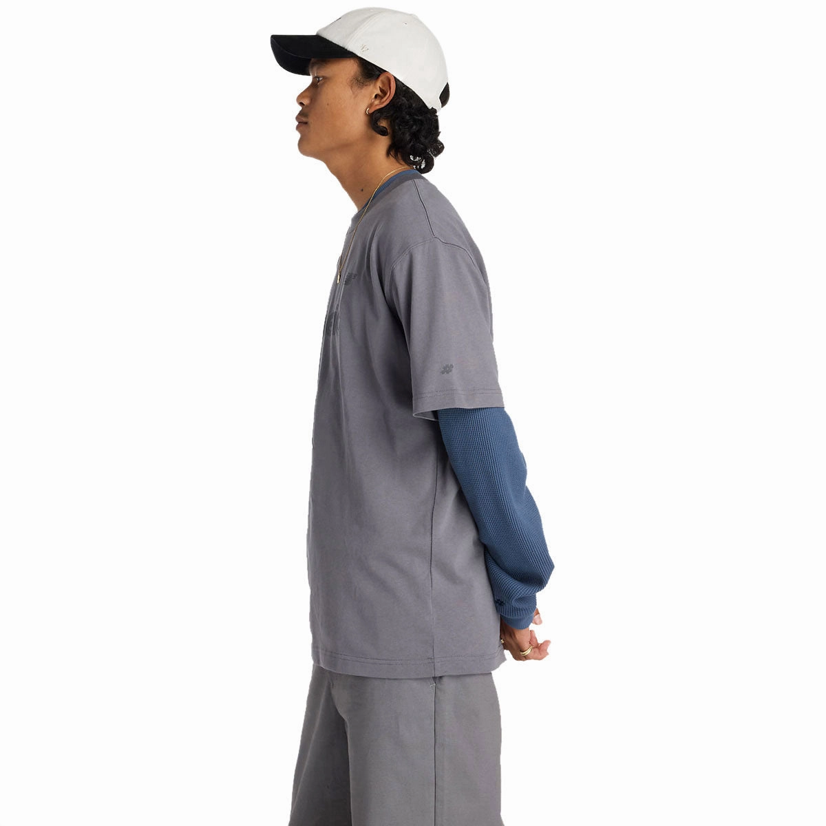 New Balance Numeric Cotton T-Shirt - Castlerock Premium Comfort NonIrritatingTags