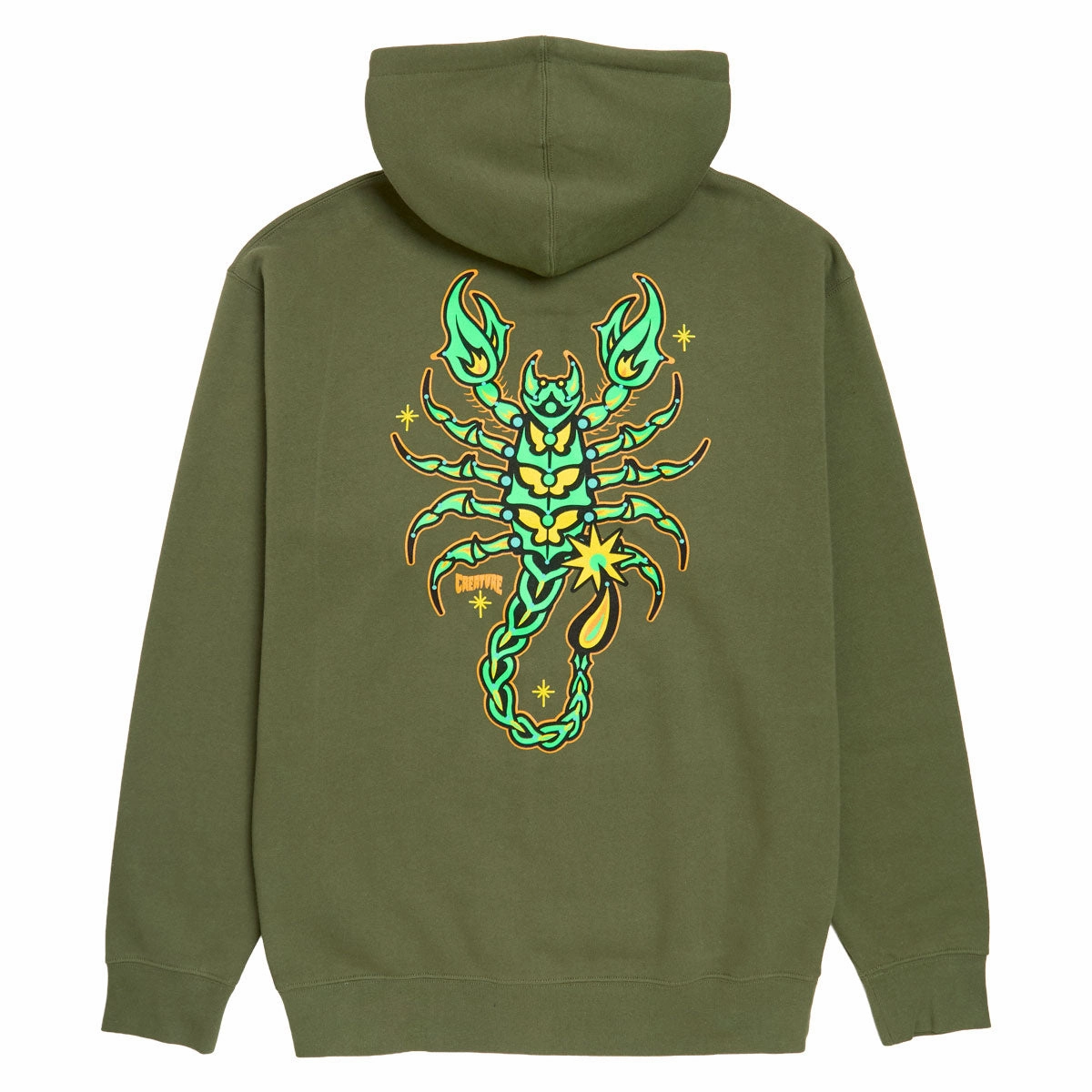 forest hike All Season Staple Creature Deadly Sands Zip Up Hoodie - Army