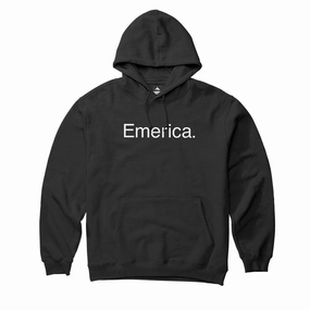 Emerica Pure Logo Hoodie - Black School Uniform Date night