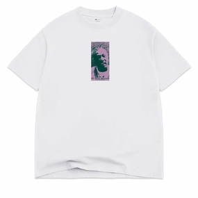 Drop Shoulder Cut Color Bars x ODB For The Children T-Shirt - White