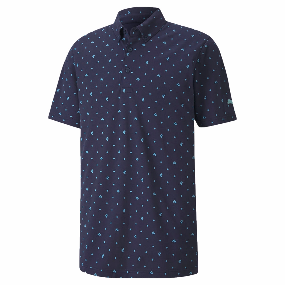 Puma Pique Polo Shirt - Peacoat Smart Layering