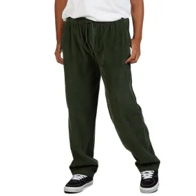 CCS Easy Corduroy Pants - Green Sleek and Soft