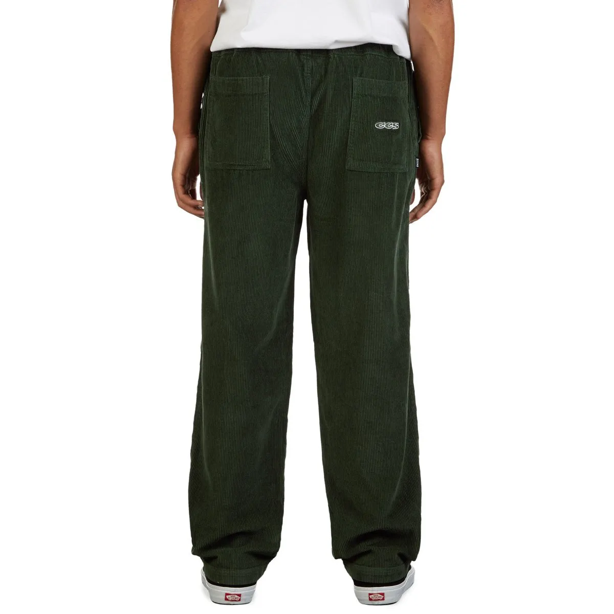Light support CCS Easy Corduroy Pants - Green